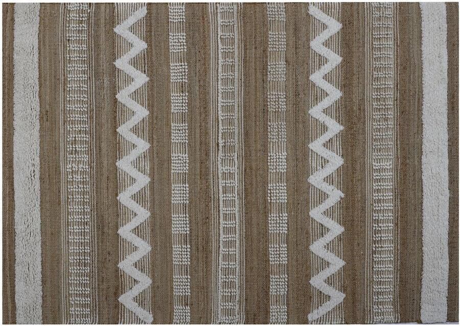 Home ESPRIT Tapijt Wit Bruin Boho 200 x 300 x 1 cm