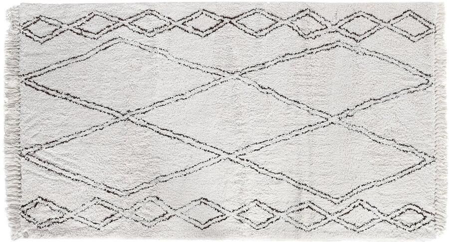 Home ESPRIT Tapijt Zwart Beige Boho 175 x 100 x 3 cm