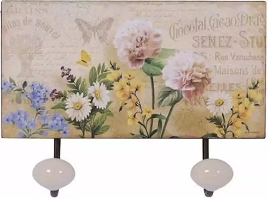 Home of Decorations Vintage Chocolat Cacao 16 9x23 cm Kapstok