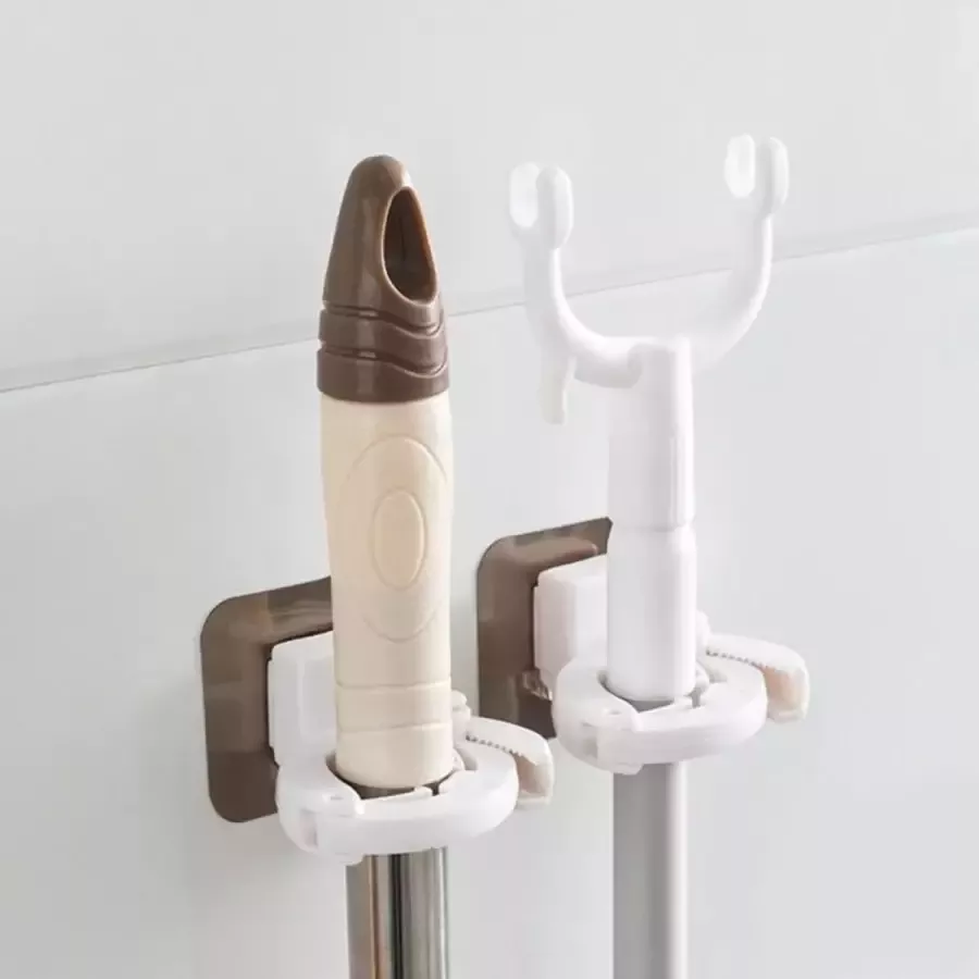 Home online 1 Stuk Zelfklevende Wandplank Flessen Organizer Haak Shampooflesplan Douche gel rek Badkamer Accessoires