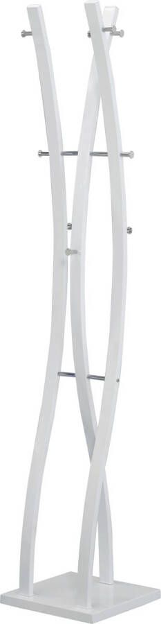 Home style Staande kapstok Ship 180 cm hoog wit