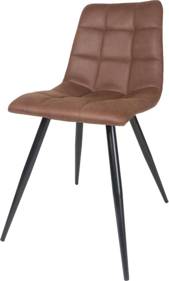 Home67 Eetkamerstoel Galgary Cognac