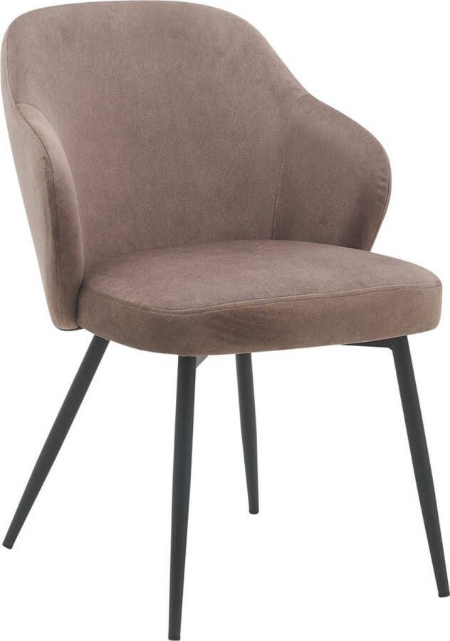 Home67 Eetkamerstoel Kendra Ramses Taupe