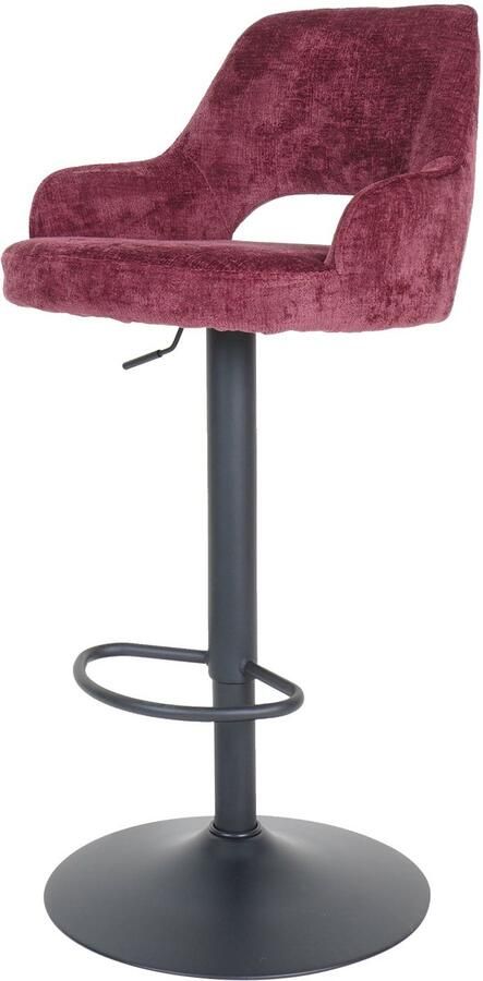 Home67 Barkruk Vivian Perfect Harmony Bordeaux 59