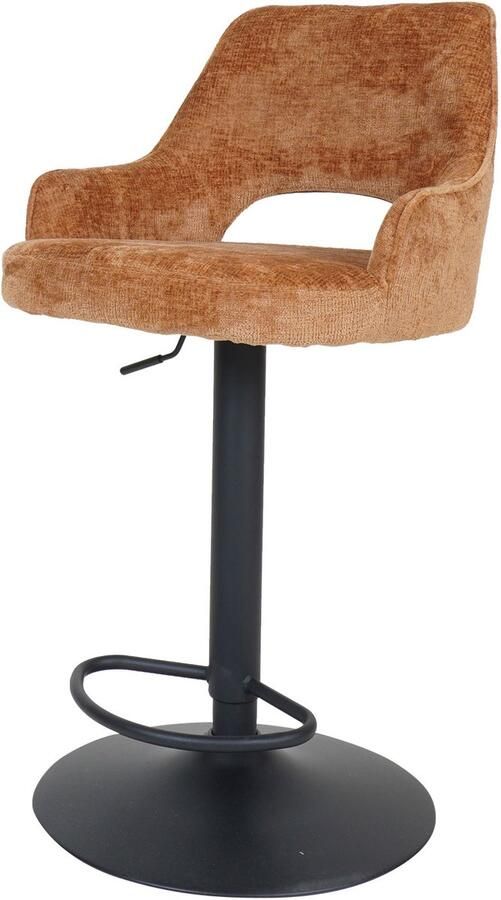 Home67 Barkruk Vivian Perfect Harmony Oker 56