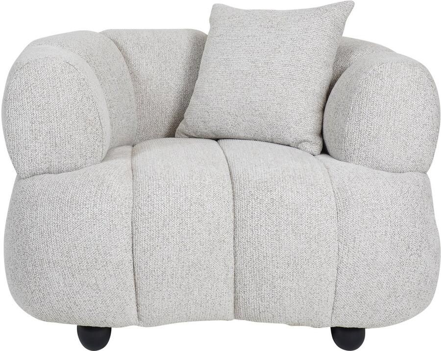 Home67 Fauteuil Rocco Beige