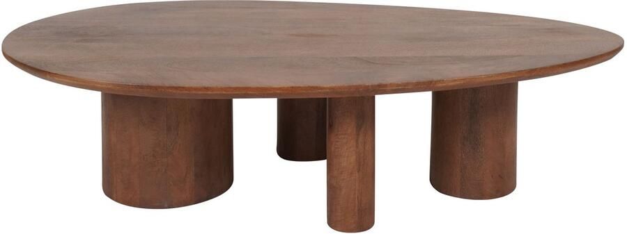 Home67 Salontafel Amir 140 x 80 cm Mangohout