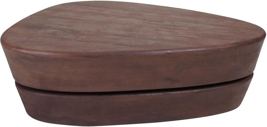 Home67 Salontafel Kiva 107 x 80 cm Espresso Mangohout