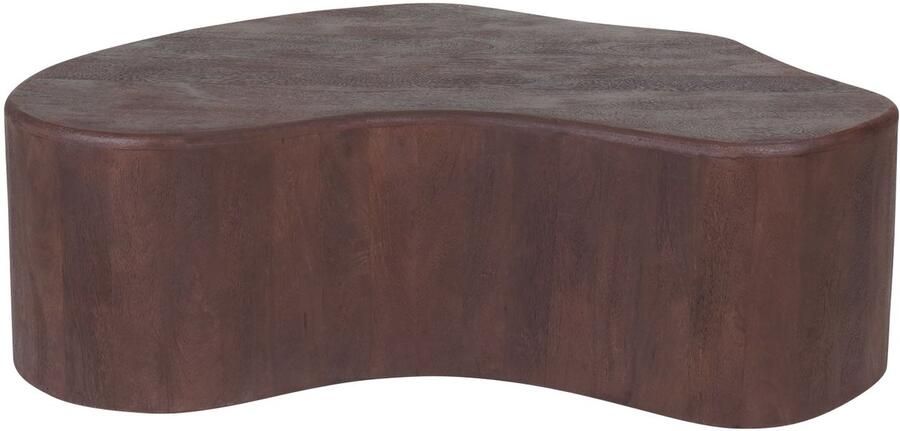 Home67 Salontafel Zina 107 x 80 cm Espresso Mangohout