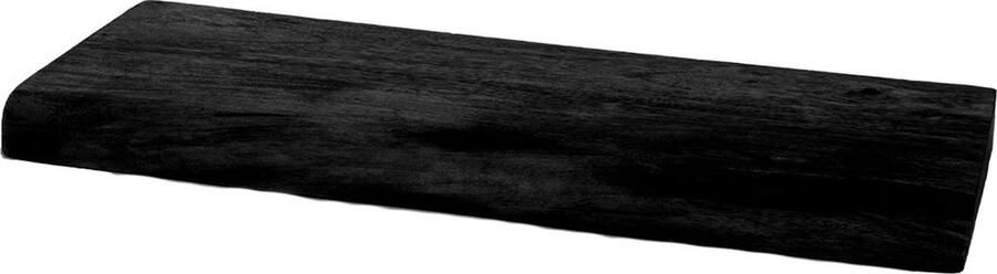 Home67 Wandplank Pure Zwart Mangohout 60 cm