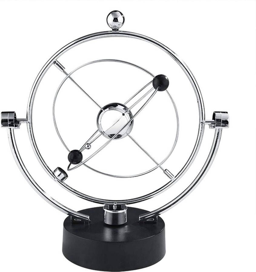 HomeBerg Planeten Baan Magnetisch Zonnestelsel Planetaire Eeuwigdurende Beweging Bureau Tafel Ornament Cadeau USB