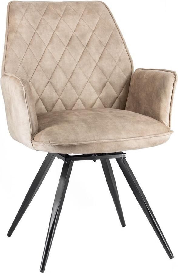 Homebound by Kolony Eetkamerstoel Torvi velvet liver