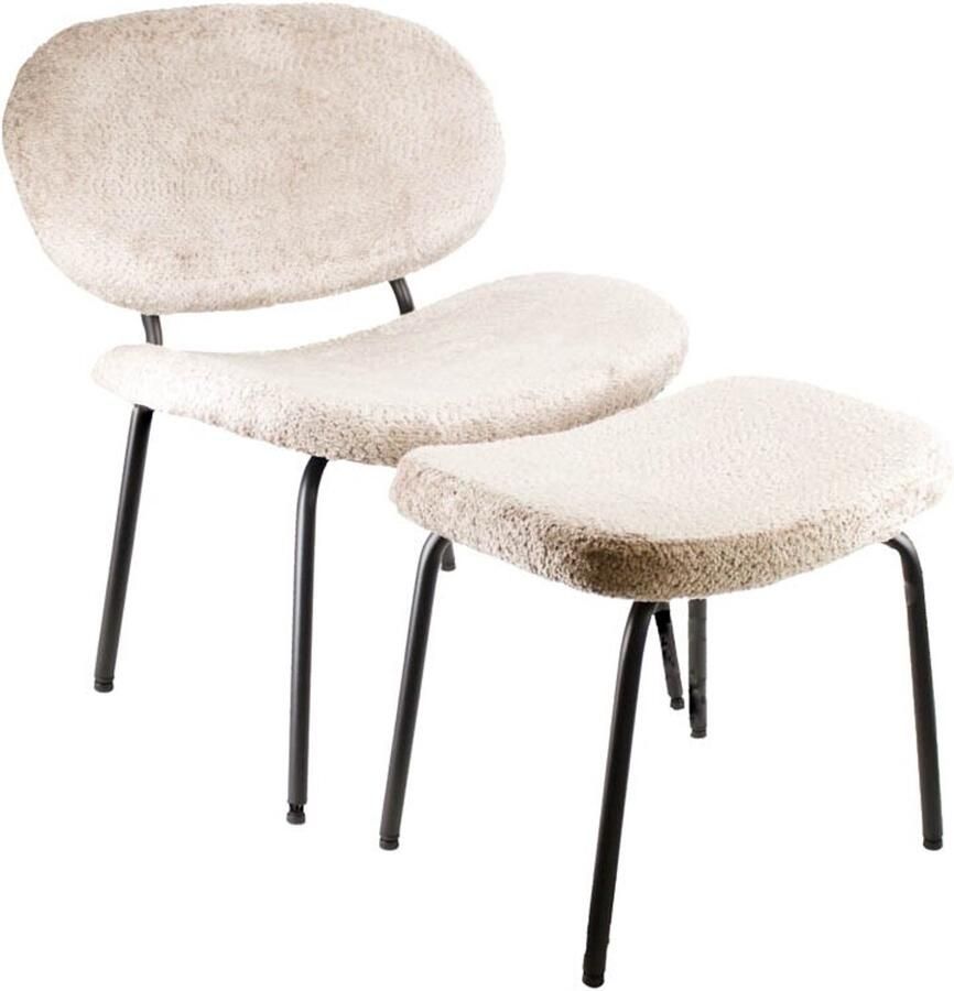 Homebound by Kolony Fauteuil Pip off-white