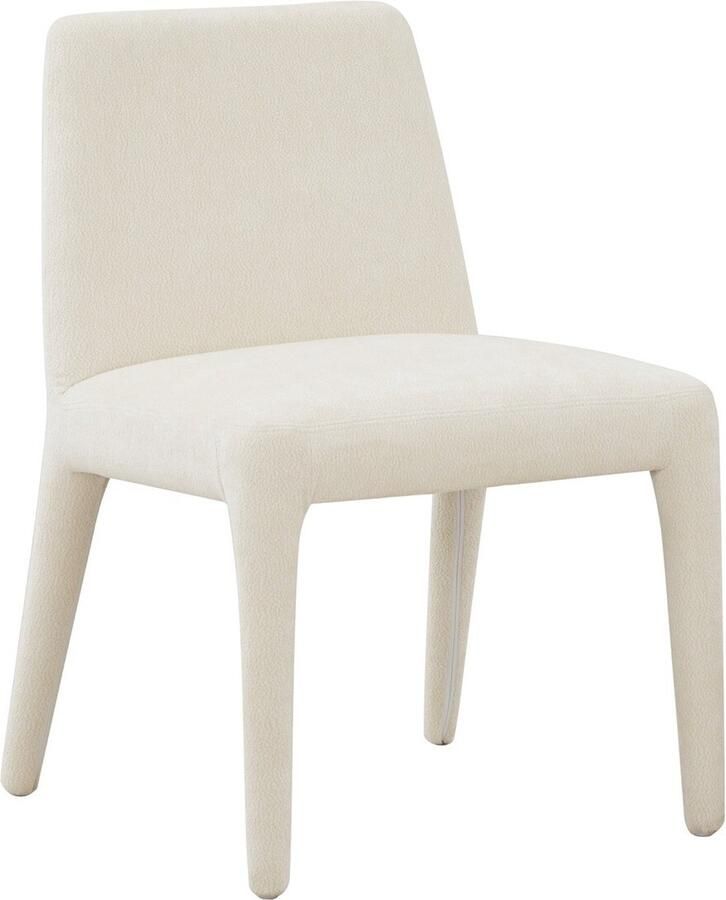 Homebound by Kolony HomeBound by KY Eetkamerstoel Nari in stof wit eetkamerstoel Nari