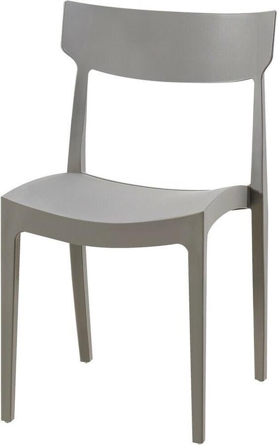 Homebound by Kolony HomeBound by KY Eetkamerstoel Quinn kunststof antraciet eetkamerstoel Quinn