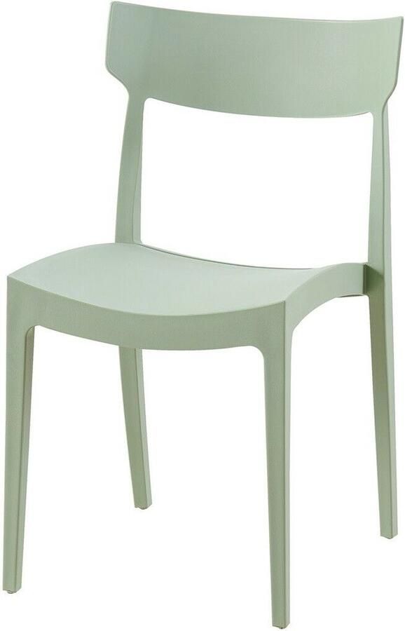 Homebound by Kolony HomeBound by KY Eetkamerstoel Quinn kunststof groen eetkamerstoel Quinn