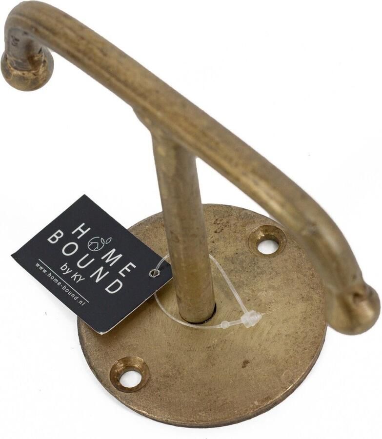 Homebound by Kolony HomeBound by KY Kapstok 2 haken goud kapstokhaken