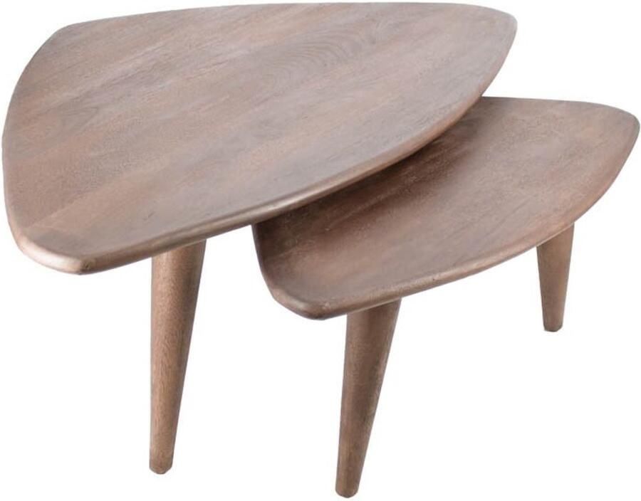 Homebound by Kolony HomeBound by KY Salontafelset Timor walnoot salontafel