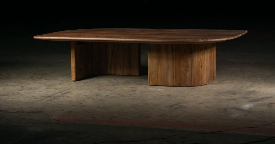 Homebound by Kolony Salontafel organisch teak Maren 140cm