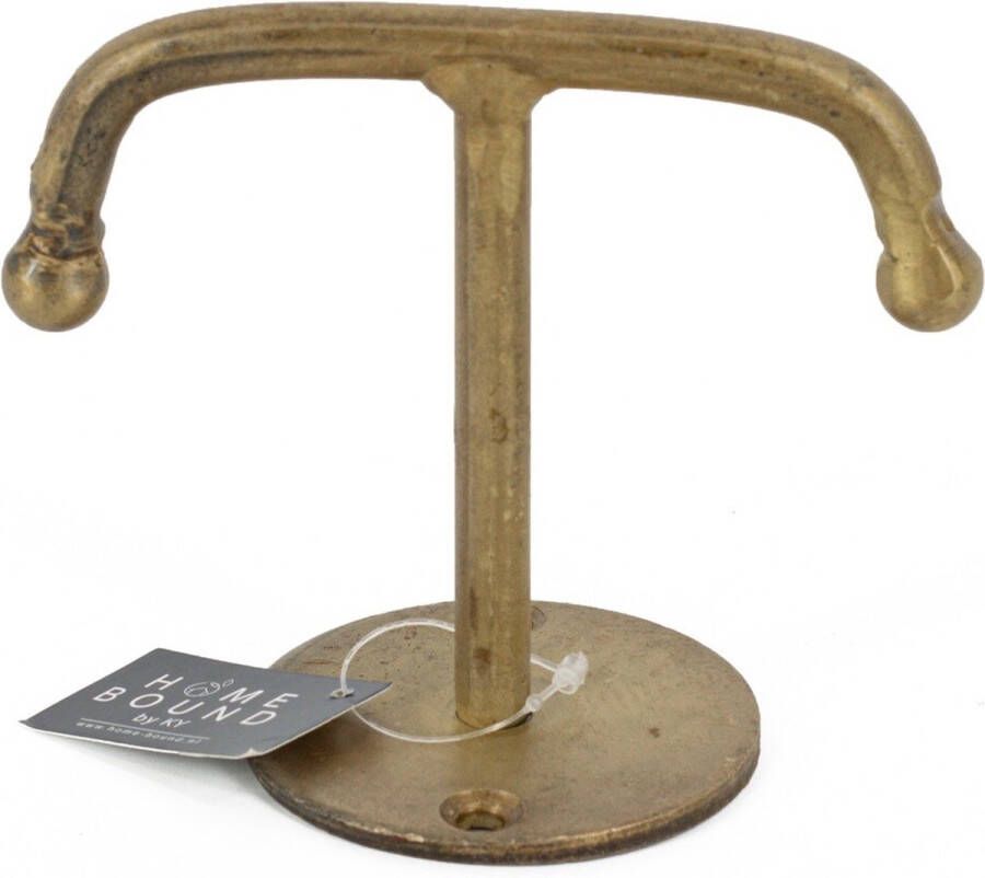 Homebound by Kolony HomeBound by KY Kapstok 2 haken goud kapstokhaken - Foto 2