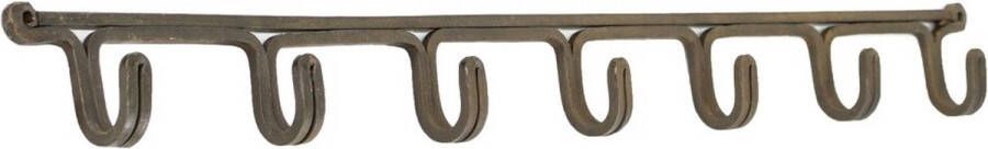 Homebound by Kolony HomeBound by KY Kapstok met 7 haken goud ophanghaken kapstok