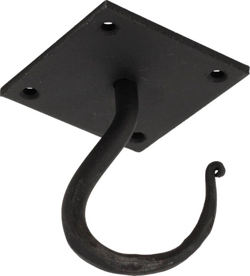 Homebound by Kolony HomeBound by KY Kapstokhaak metaal zwart 10x8x8cm zwart kapstokhaak