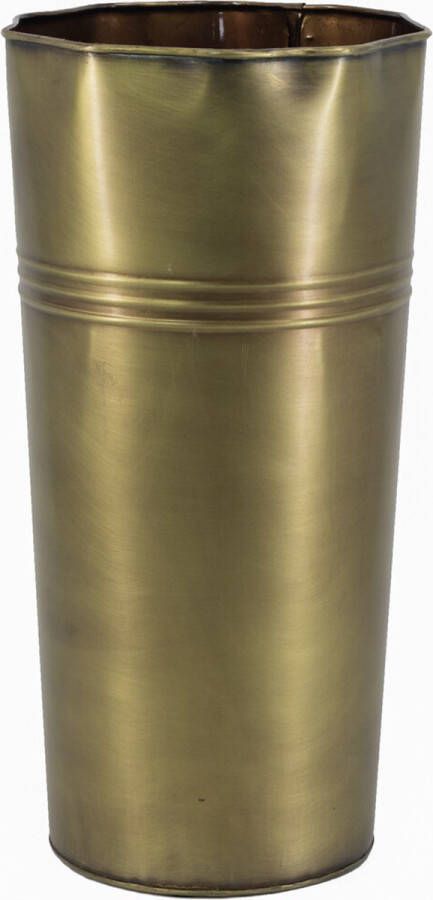 Kolony Paraplubak metaal goud 23x18x46cm Gold
