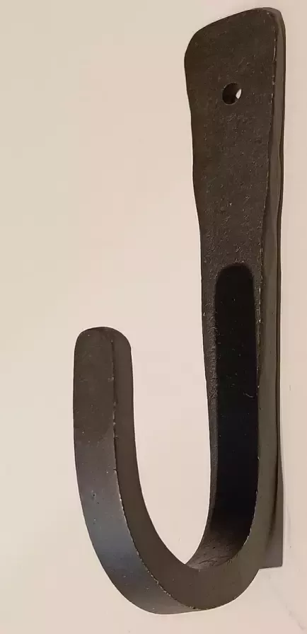 Homebound by Kolony Robuuste Ophang- Kapstokhaak Zwart gietijzer 13 5 x 5 cm