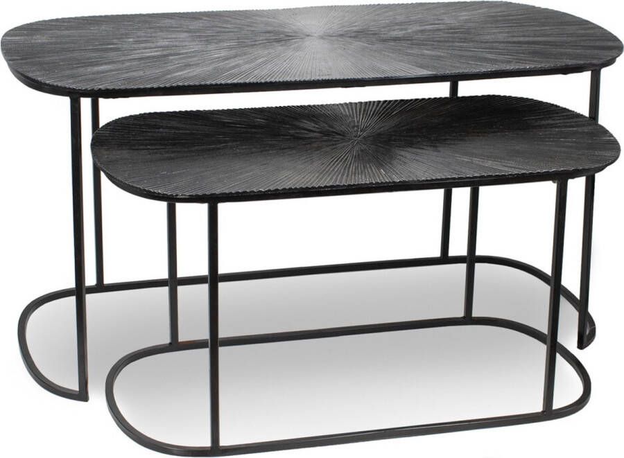 Homebound by Kolony Salontafel set ovaal zwart - Foto 2