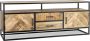 Homebound by Kolony Tv-meubel mango fishbone stereomeubel visgraat 150x45x60cm - Thumbnail 2