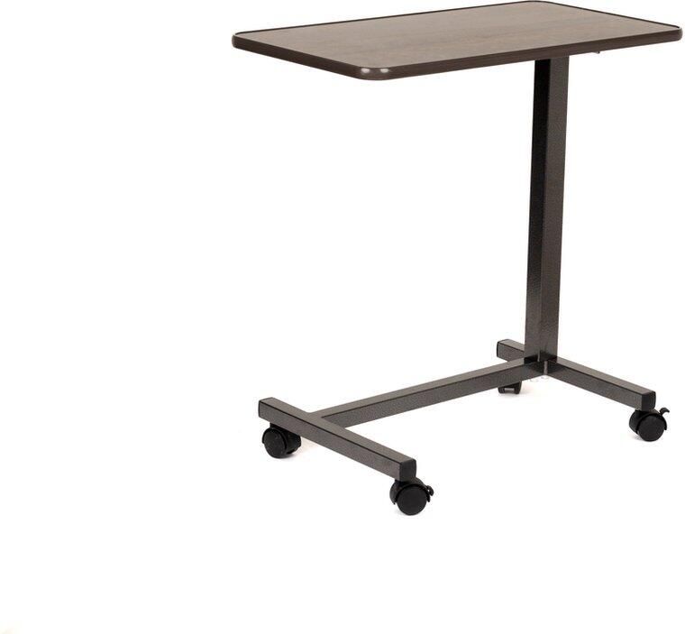 HomeCare Innovation BV Homecare Innovation Luxe stabiele bedtafel Stoeltafel Met Wielen Overbed Tafel Verstelbaar in hoogte