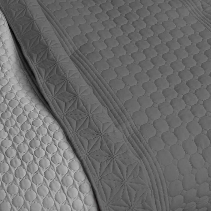 HOMELEVEL Bedsprei Bed & Sofa Dekbedovertrek Bedwieg Sofa Dag Deken Overtrek Bedovertrek XXL Deken Doek Oud roze Maat 240x220cm