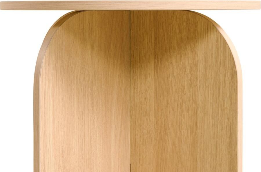 HomeMixx Bijzettafel Felix Naturel Ø45