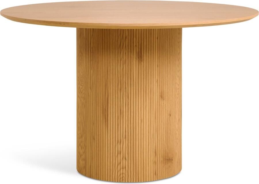 By fonQ Fiss Eettafel Ø 120 cm Naturel