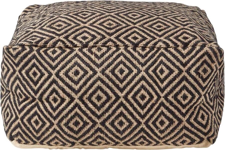 Homescapes Designer Kruk Poef Würfel Aztec Ethno