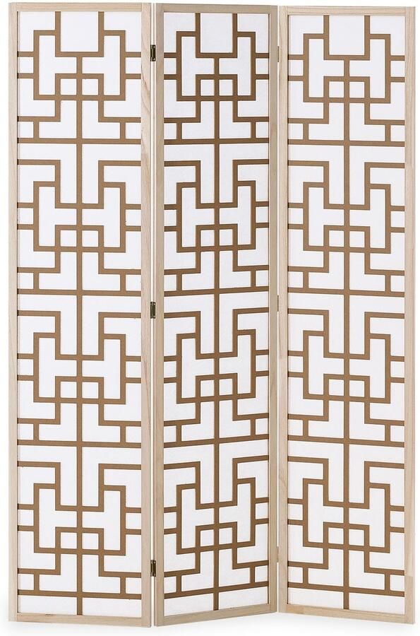 Homestyle4u Kamerscherm 120x170 cm natuur