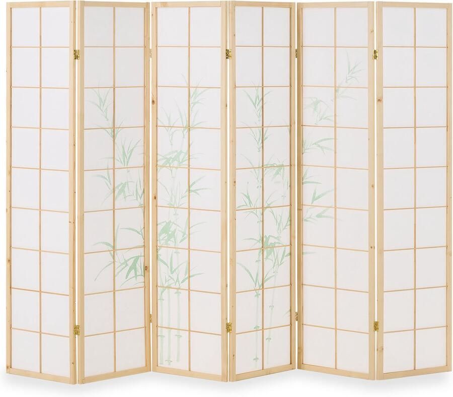 Homestyle4u Kamerscherm 264x178 natuur