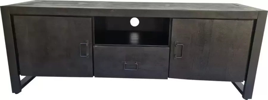 Tv meubel Finn Tv kast Tv meubel zwart 150 cm