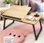 Homevector Laptoptafel hout-55*32*25CM-5 verstelstanden Bedtafels Banktafel Laptoptafel verstelbaar LaptoptafeltjeLaptopstandaard Ontbijttafel Ontbijt op bed - Thumbnail 1