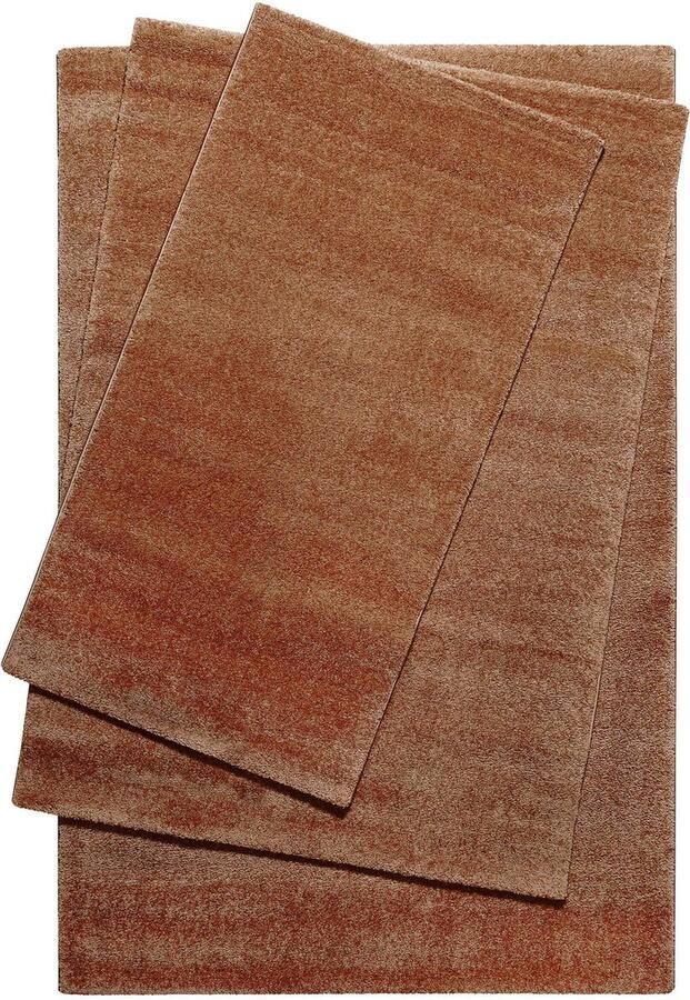 Homie Living Lido Laagpolig vloerkleed caramel 133x200 cm