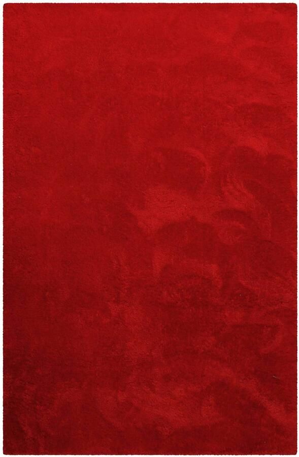 Homie Living Lola Hoogpolig vloerkleed 140x200 cm rood