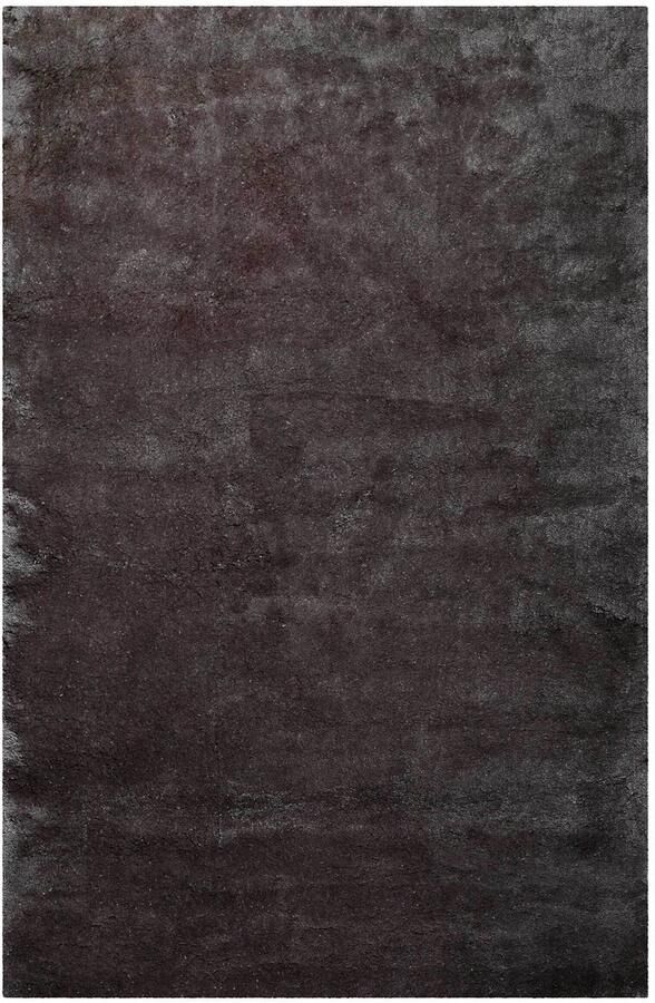 Homie Living Lulu Hoogpolig vloerkleed 140x200 cm antraciet grijs