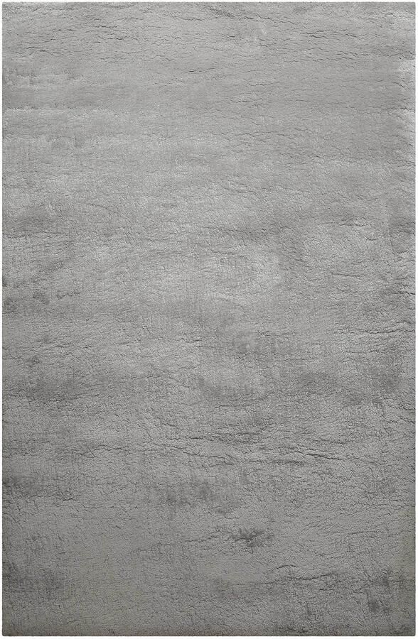 Homie Living Lulu Hoogpolig vloerkleed 140x200 cm lichtgrijs