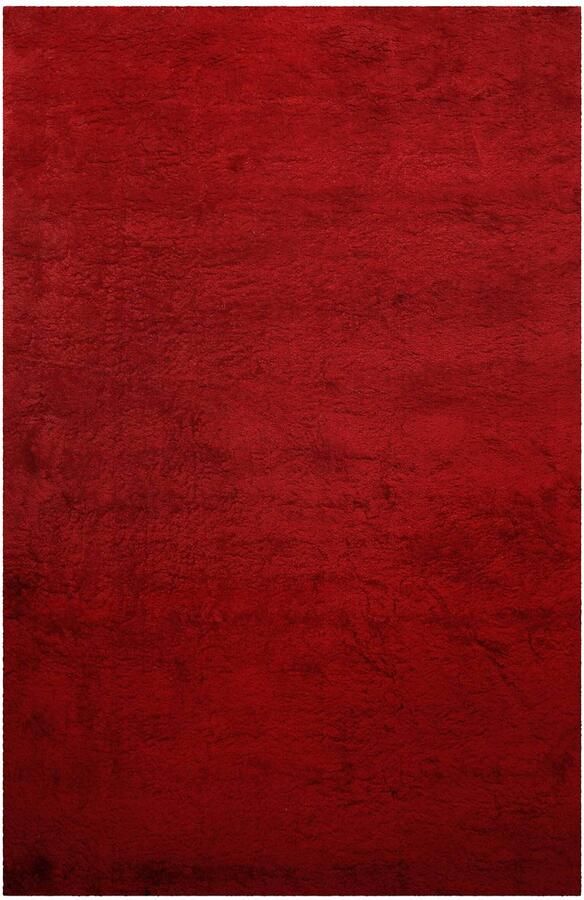 Homie Living Lulu Hoogpolig vloerkleed 140x200 cm rood