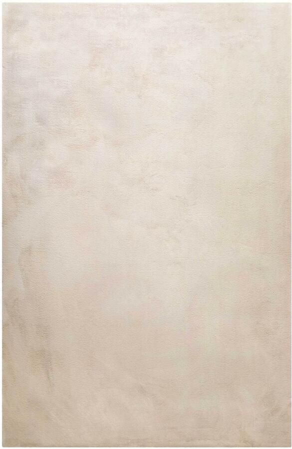 Homie Living Vita Hoogpolig vloerkleed 160x230 cm crème beige