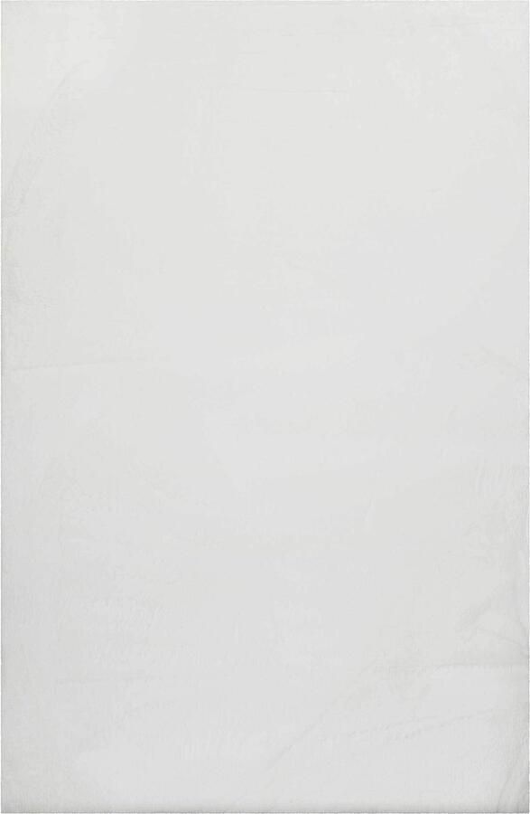 Homie Living Vita Hoogpolig vloerkleed 200x290 cm beige wit