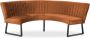 HomingXL Eetkamerbank Rondo Geschikt voor tafel 130 cm stof Element koper 09 - Thumbnail 2