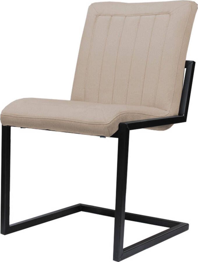 HomingXL Eetkamerstoel Lara stof Element beige 06