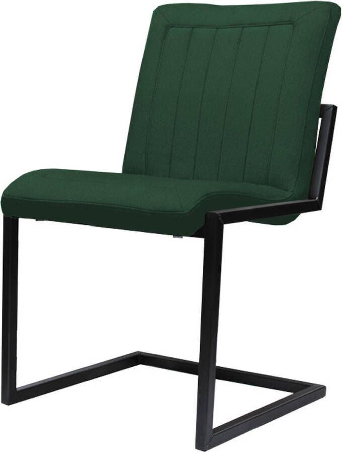 HomingXL Eetkamerstoel Lara stof Element groen 12