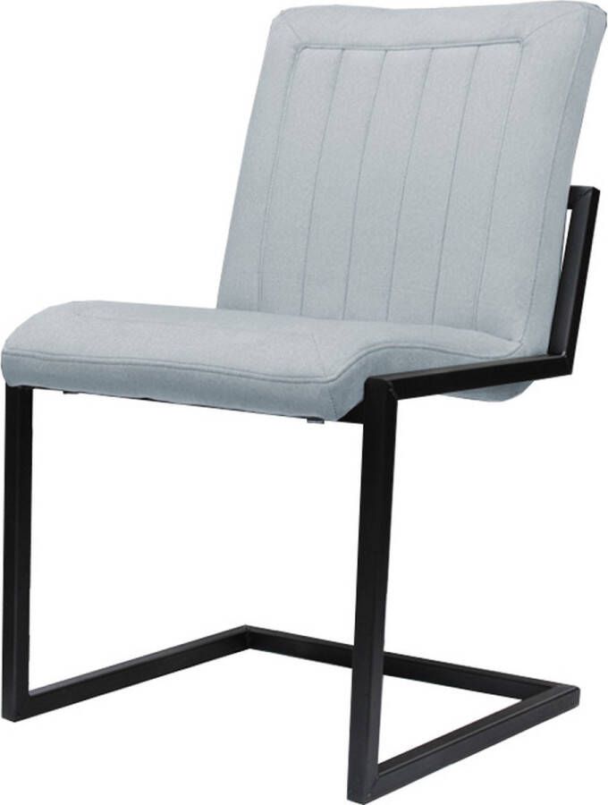 HomingXL Eetkamerstoel Lara stof Element lichtblauw 16
